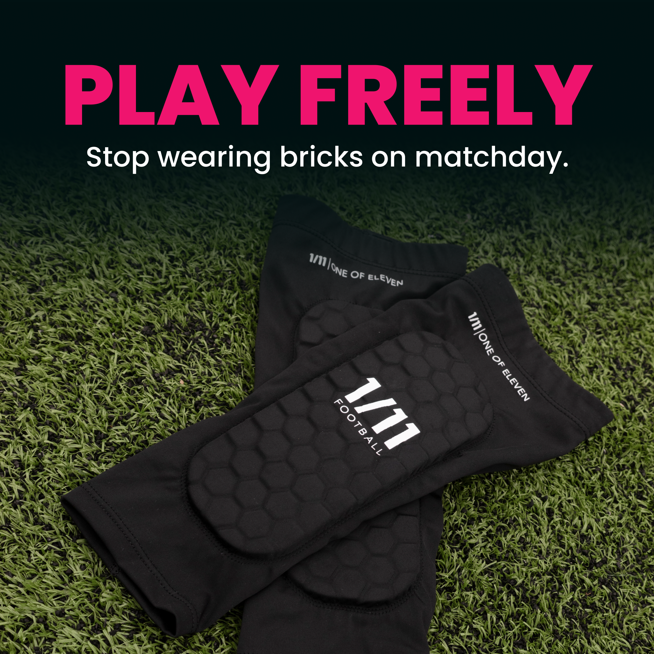 Shin Pad Sleeves - Lock In. Play On