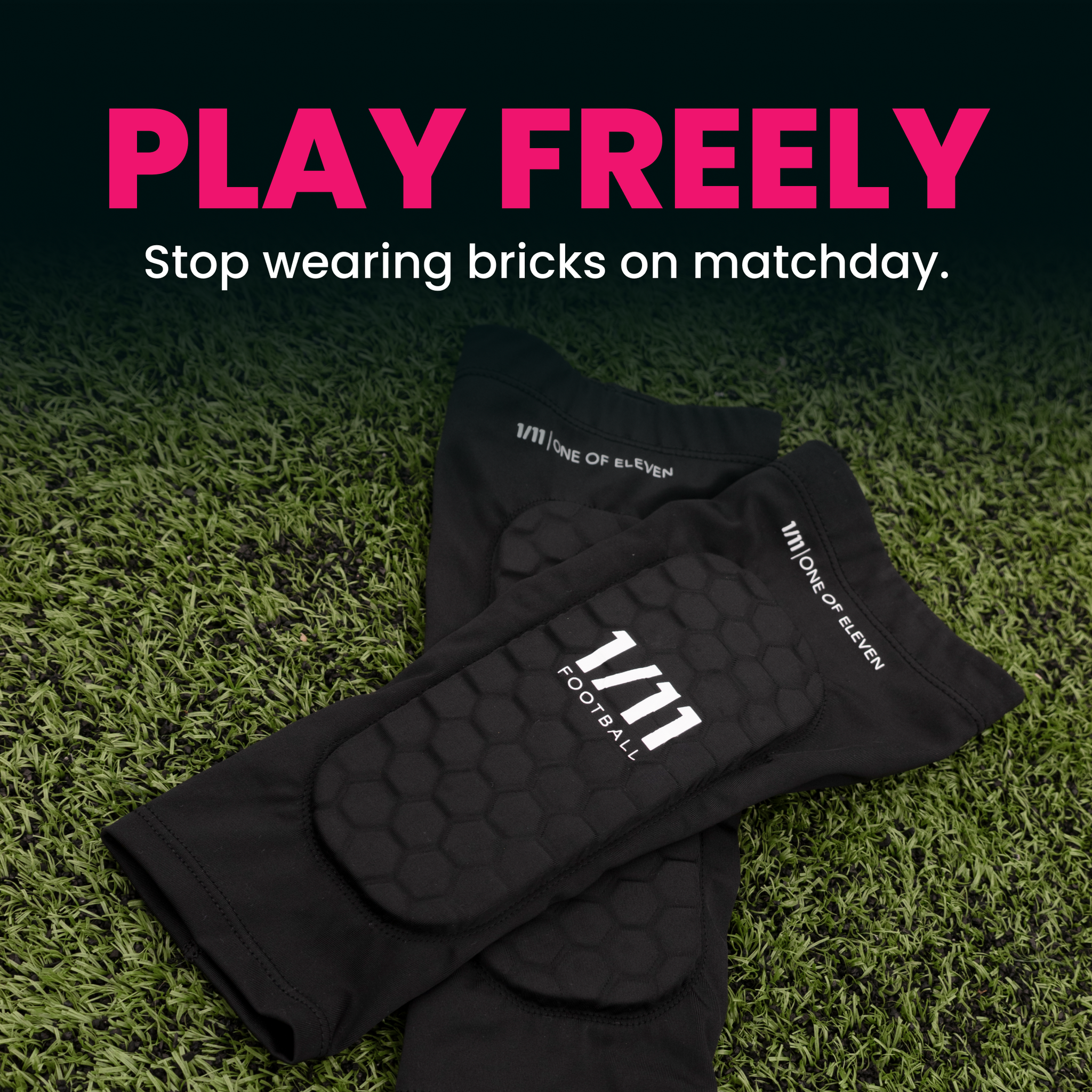 Shin Pad Sleeves - Lock In. Play On