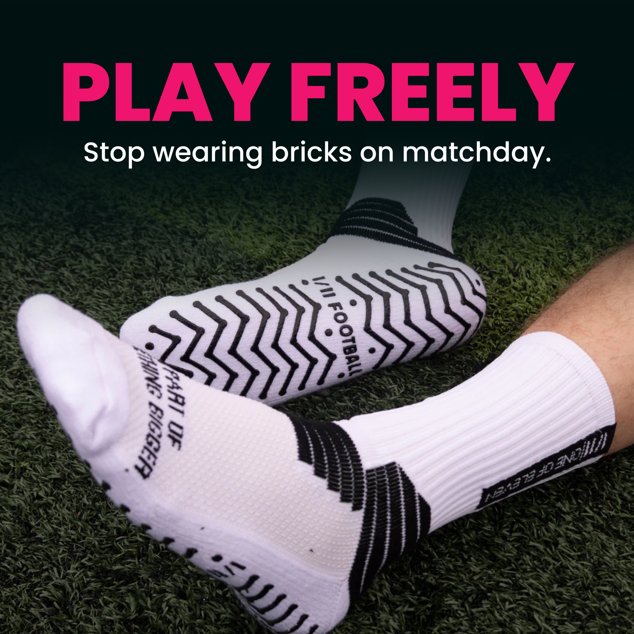 Grip Socks - Stop Sliding. Start Dominating.