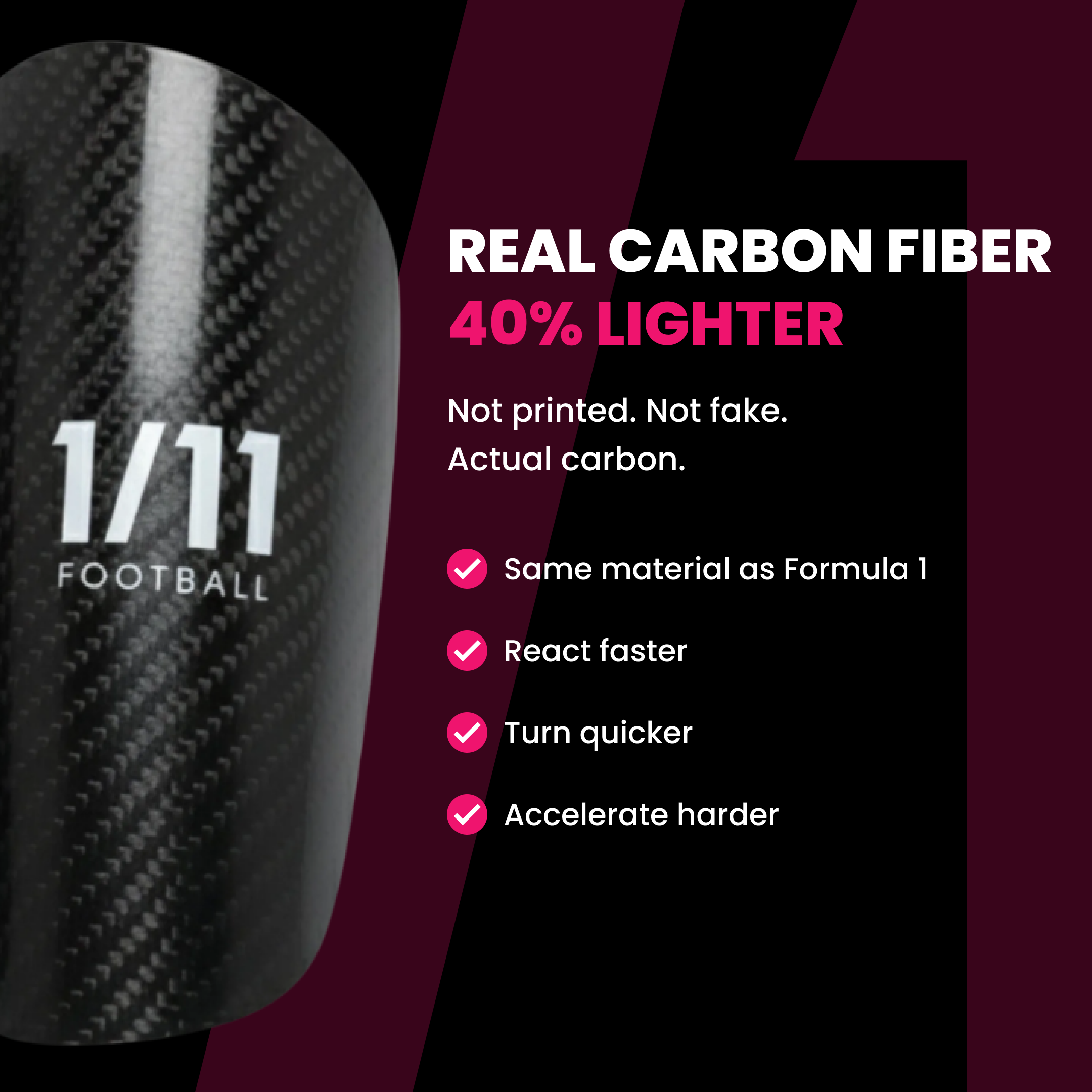 Carbon Shin Pads - Pro - Level Protection Without the Weight