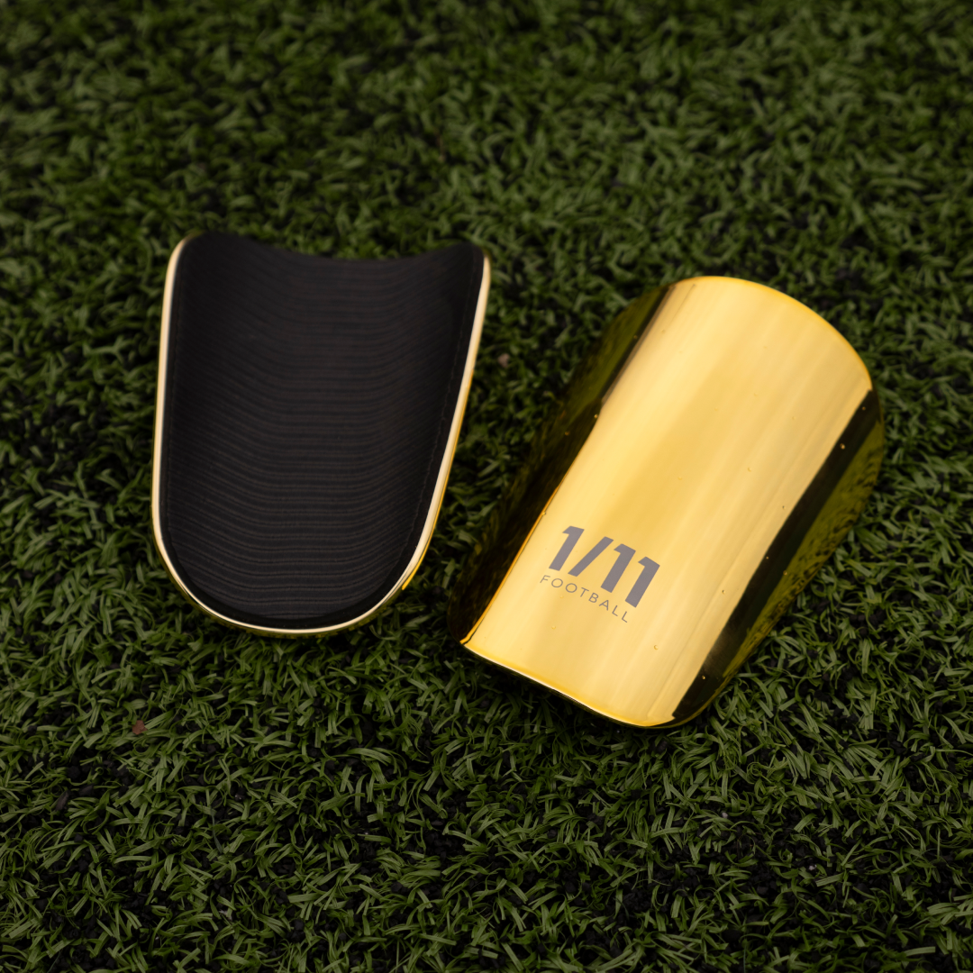 Gold Shin Pads - Protection That Moves With You