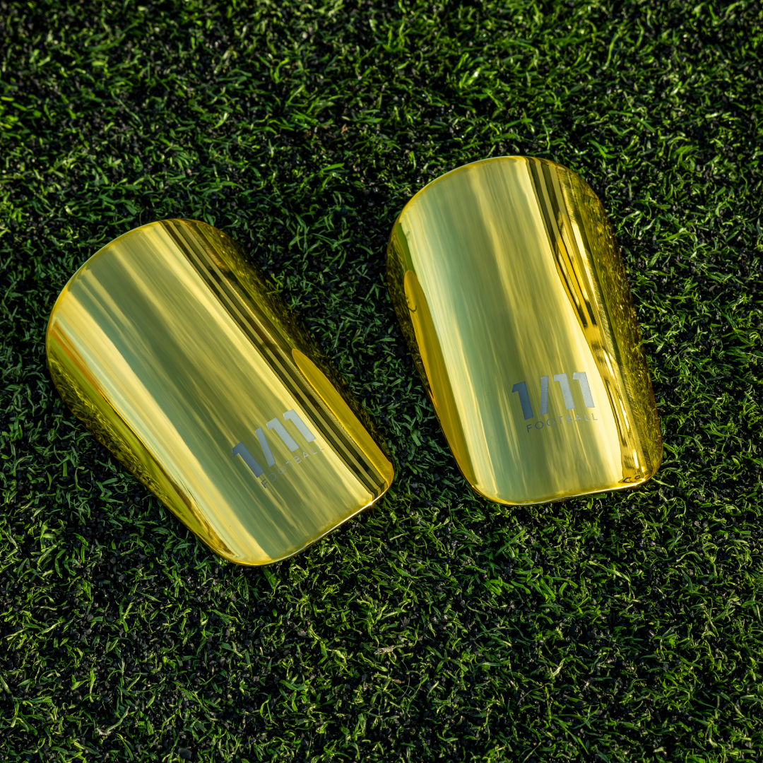 Gold Shin Pads - Protection That Moves With You