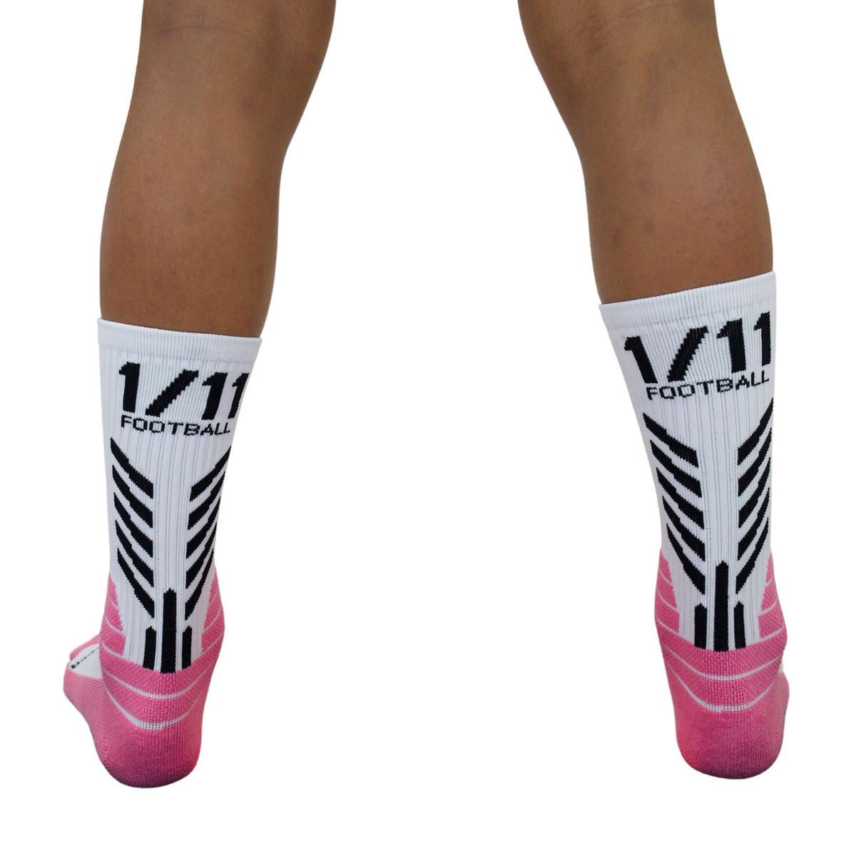 Pink grip socks