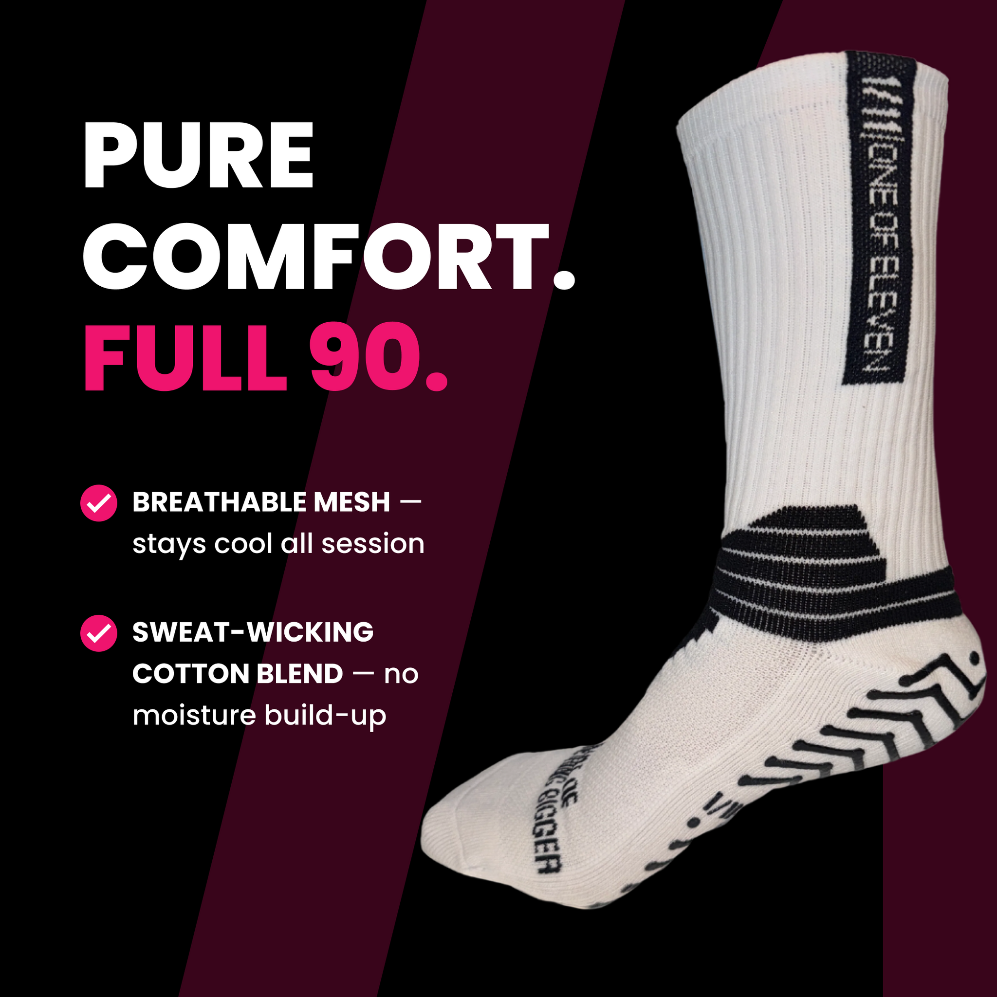 Grip Socks - Stop Sliding. Start Dominating.